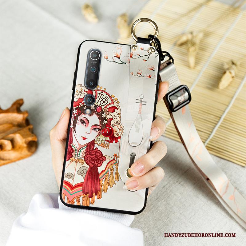Xiaomi Mi 10 Drama Anti-fall Mini Vintage Hoes Klassiek Hoesje Telefoon