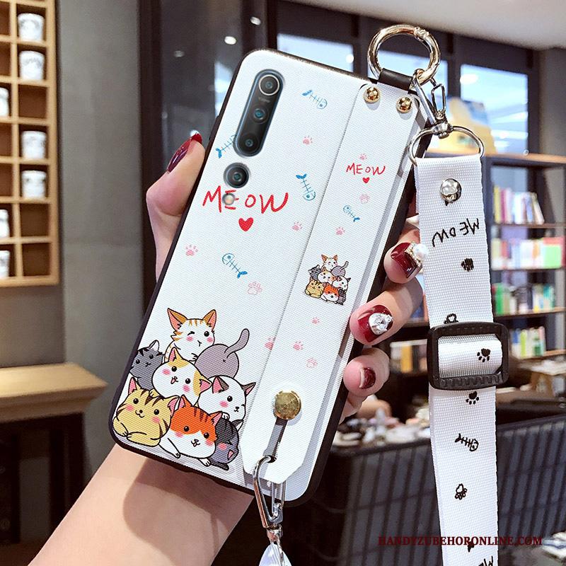 Xiaomi Mi 10 Hoes Hanger Spotprent Hoesje Bescherming Zacht Net Red