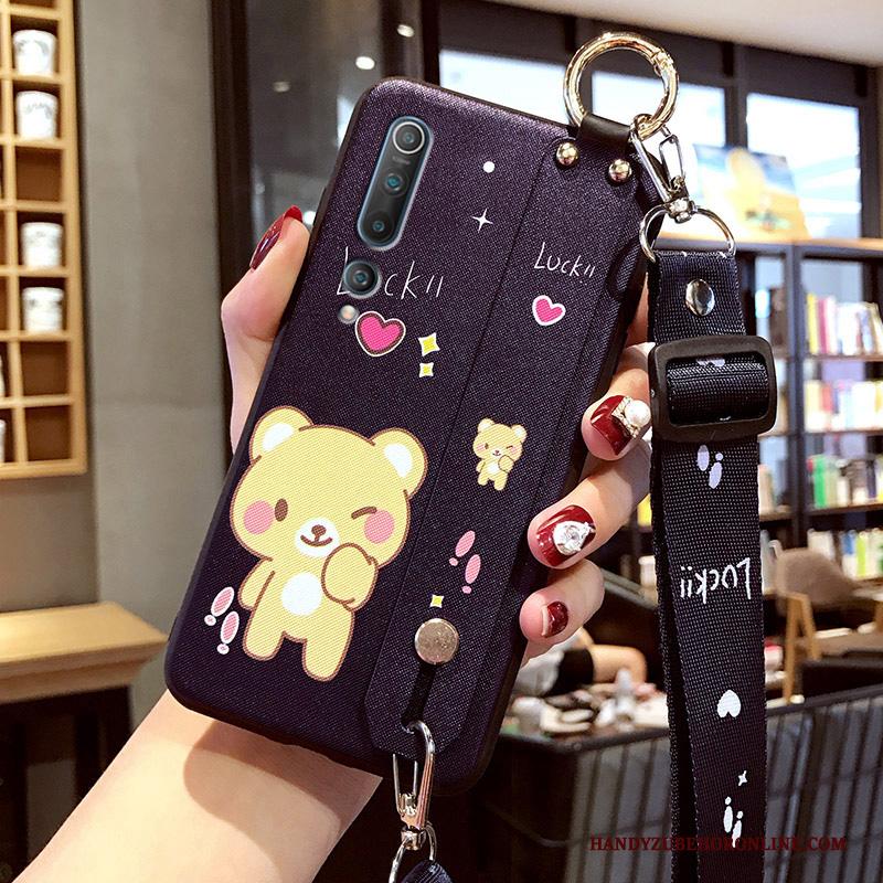 Xiaomi Mi 10 Hoes Hanger Spotprent Hoesje Bescherming Zacht Net Red