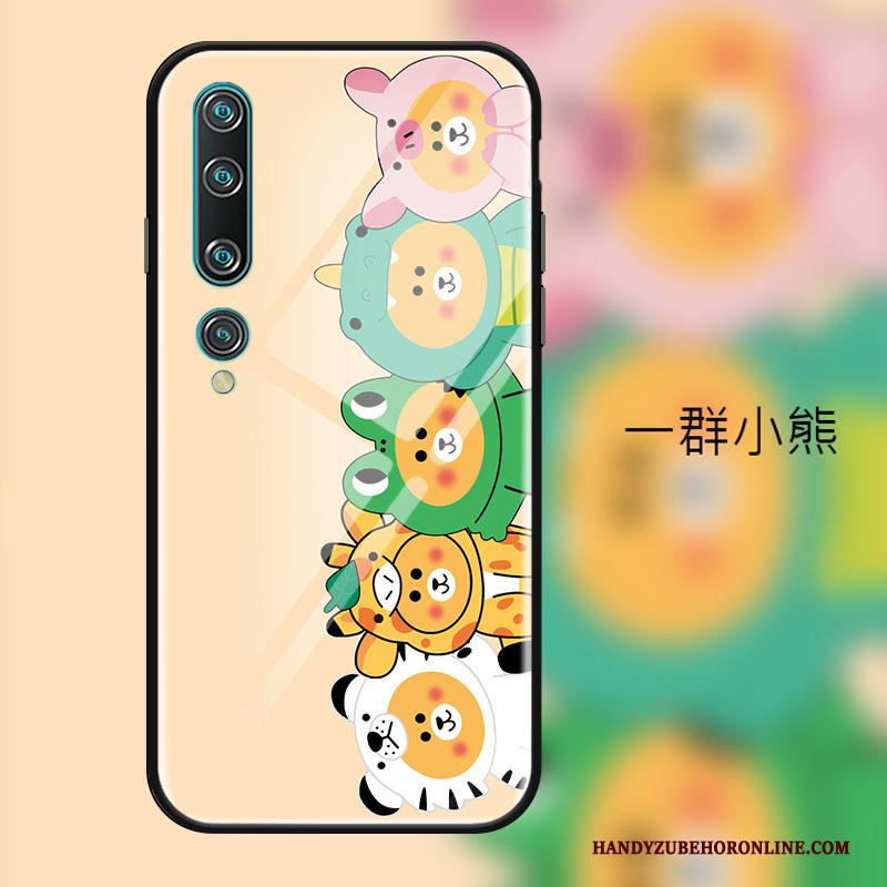 Xiaomi Mi 10 Jeugd Mooie Spotprent Beren Mini Hoesje Telefoon Wit
