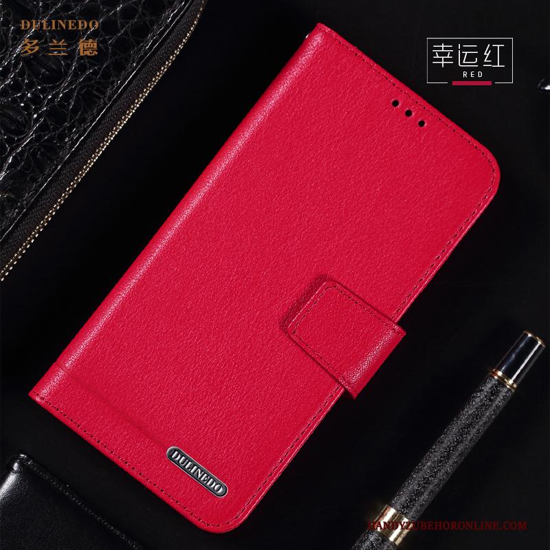 Xiaomi Mi 10 Kaart Leren Etui Hoesje Telefoon Jeugd Net Red Folio Mini