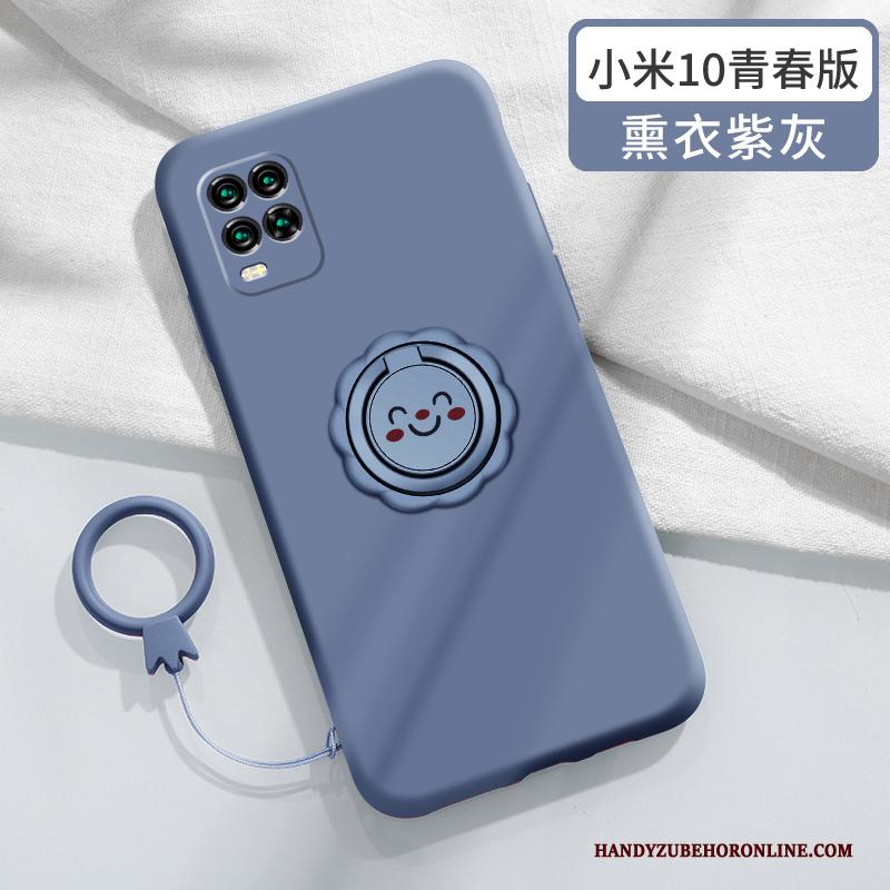 Xiaomi Mi 10 Lite Hoesje Magnetisch Bescherming Ondersteuning Lovers Siliconen Scheppend Hoes