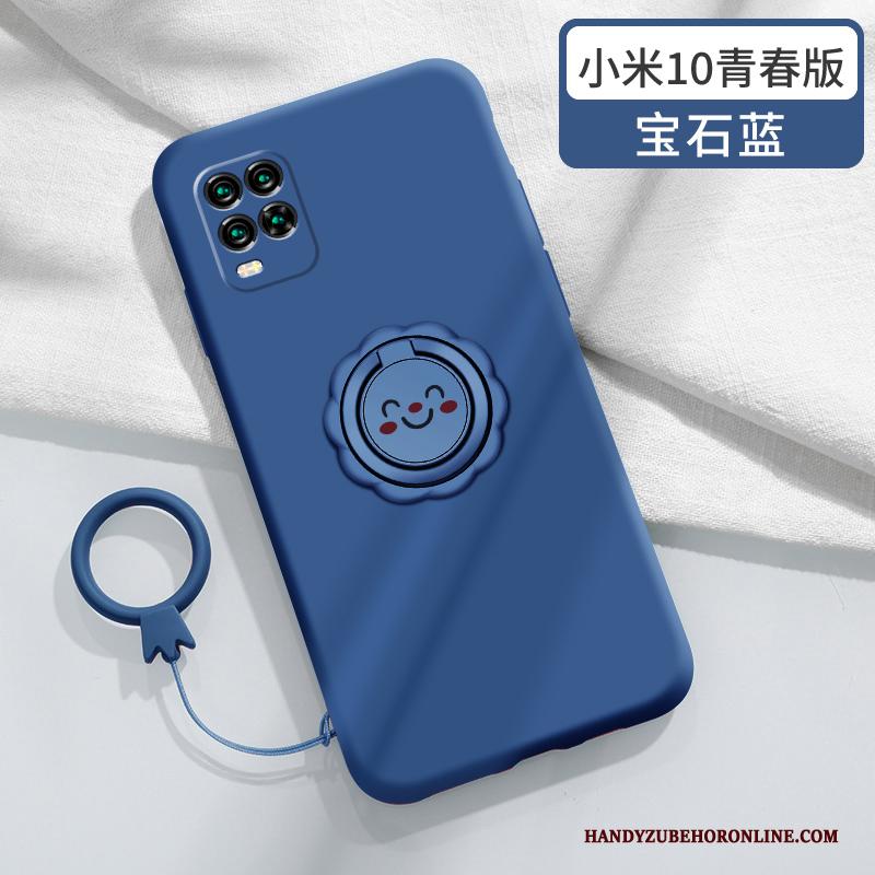 Xiaomi Mi 10 Lite Hoesje Magnetisch Bescherming Ondersteuning Lovers Siliconen Scheppend Hoes