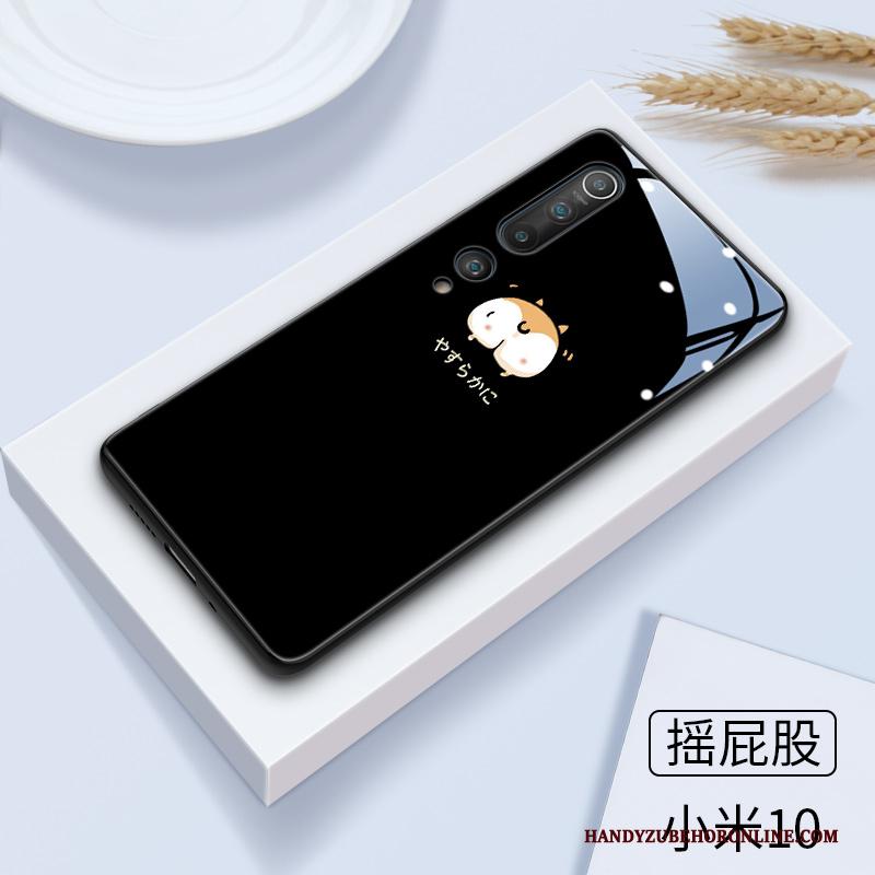 Xiaomi Mi 10 Nieuw Lovers Trendy Merk Bescherming Hoesje Telefoon Zwart Spotprent