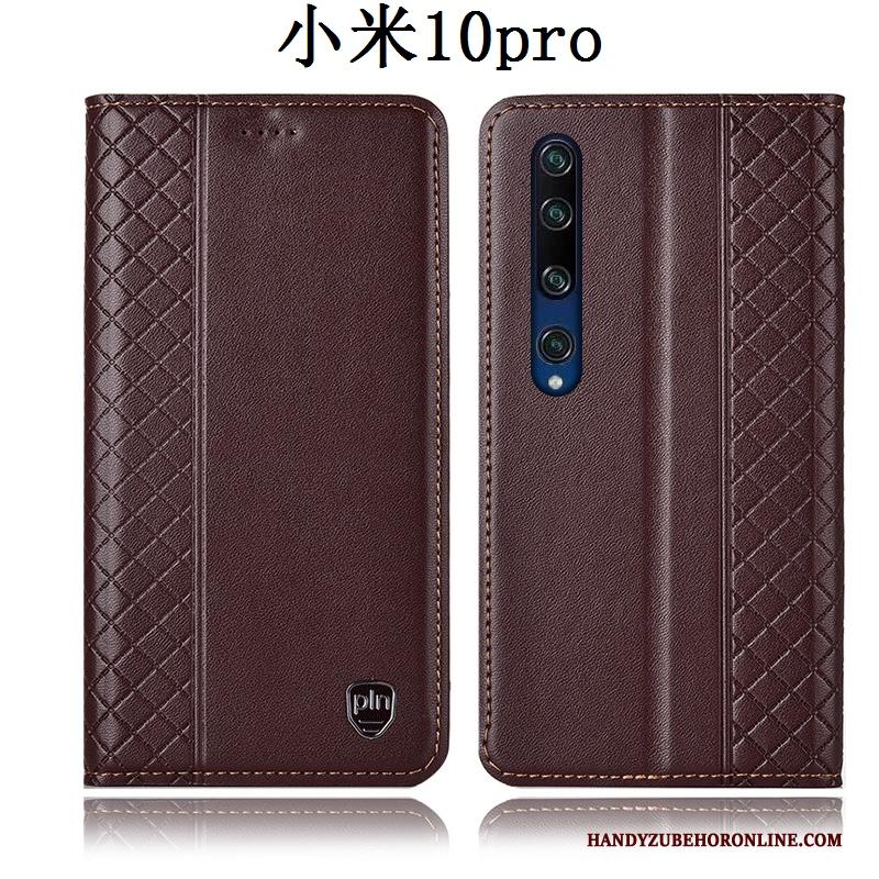 Xiaomi Mi 10 Pro Bescherming Hoes Mini Folio Anti-fall Hoesje Telefoon All Inclusive