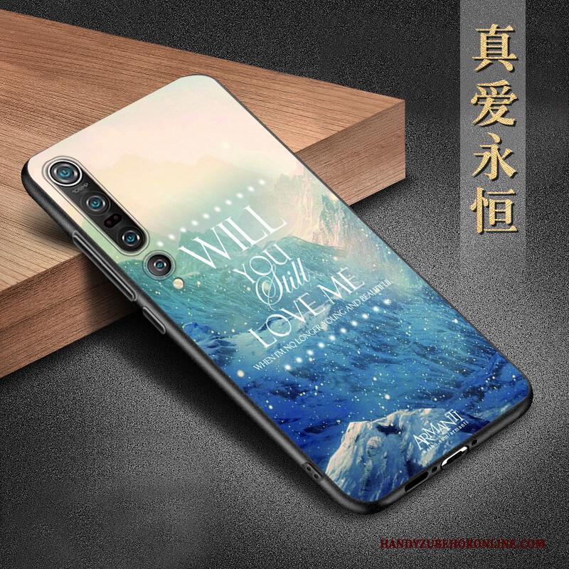 Xiaomi Mi 10 Pro Blauw Mobiele Telefoon Hoes Anti-fall Trend Hoesje Telefoon