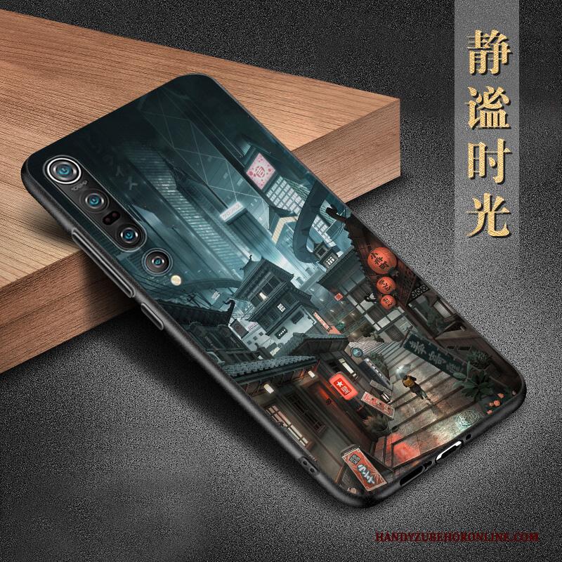 Xiaomi Mi 10 Pro Blauw Mobiele Telefoon Hoes Anti-fall Trend Hoesje Telefoon