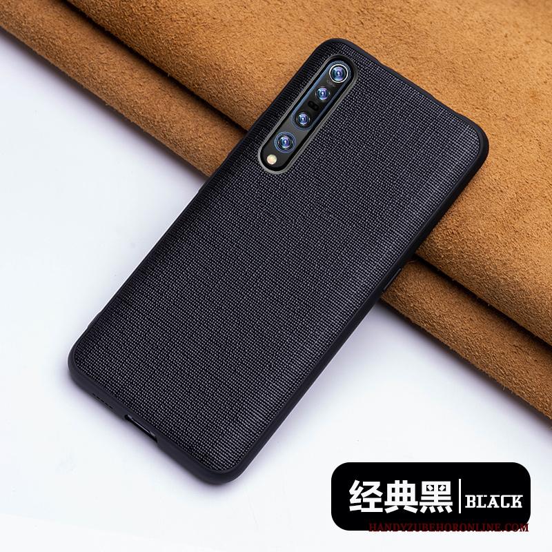 Xiaomi Mi 10 Pro Echt Leer Trendy Merk Luxe Leren Etui Bedrijf Mode Hoesje Telefoon