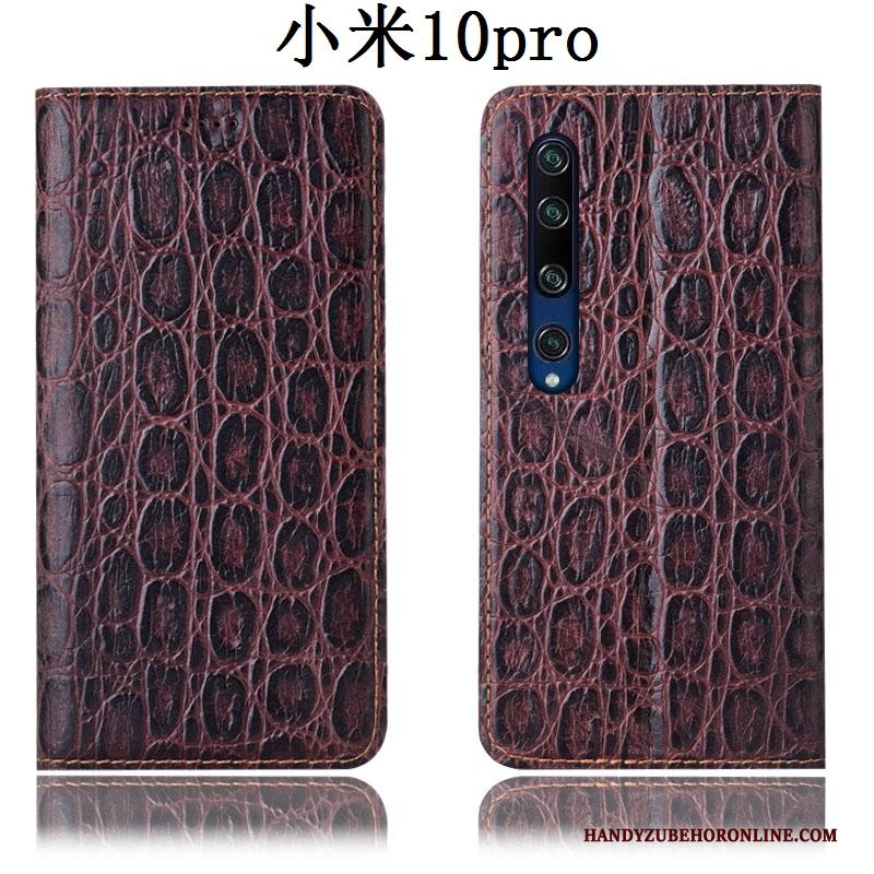 Xiaomi Mi 10 Pro Hoesje All Inclusive Anti-fall Mini Hoes Folio Leren Etui Jeugd