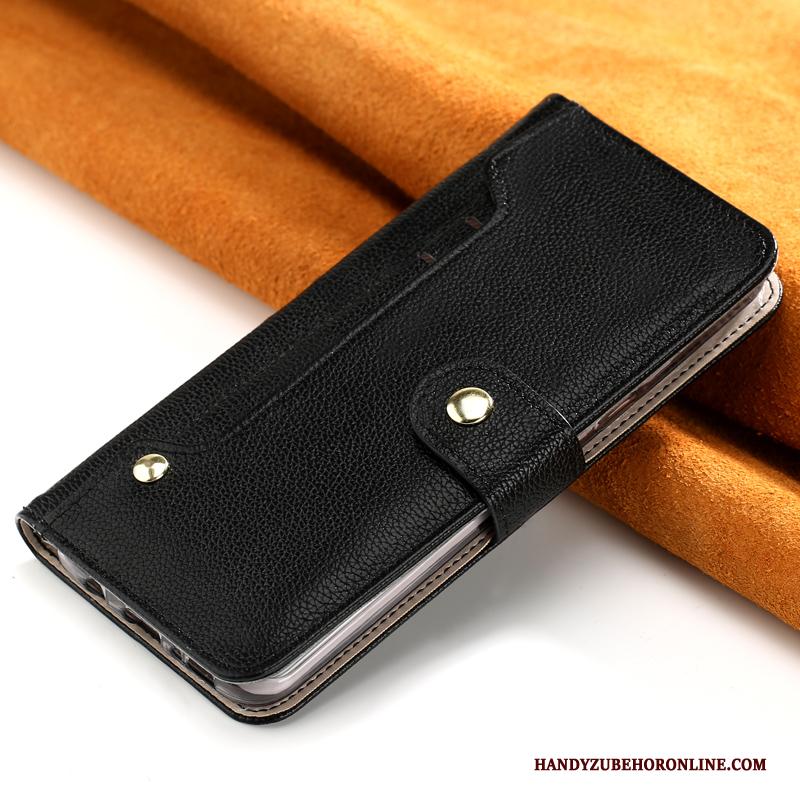 Xiaomi Mi 10 Pro Hoesje Echt Leer Anti-fall Clamshell Bescherming Leren Etui Luxe High End