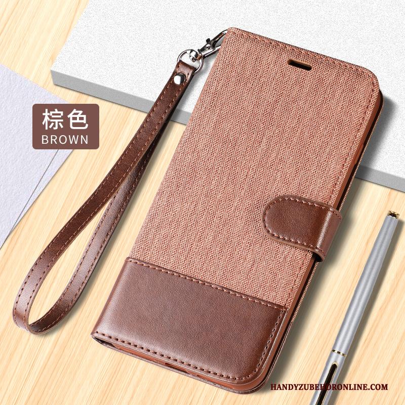 Xiaomi Mi 10 Pro Hoesje Jeugd Bescherming Mini Rood All Inclusive Leren Etui Anti-fall