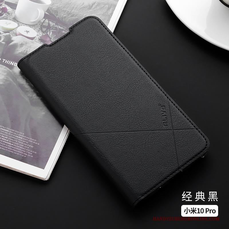 Xiaomi Mi 10 Pro Hoesje Mini Telefoon Siliconen Rood Leren Etui All Inclusive