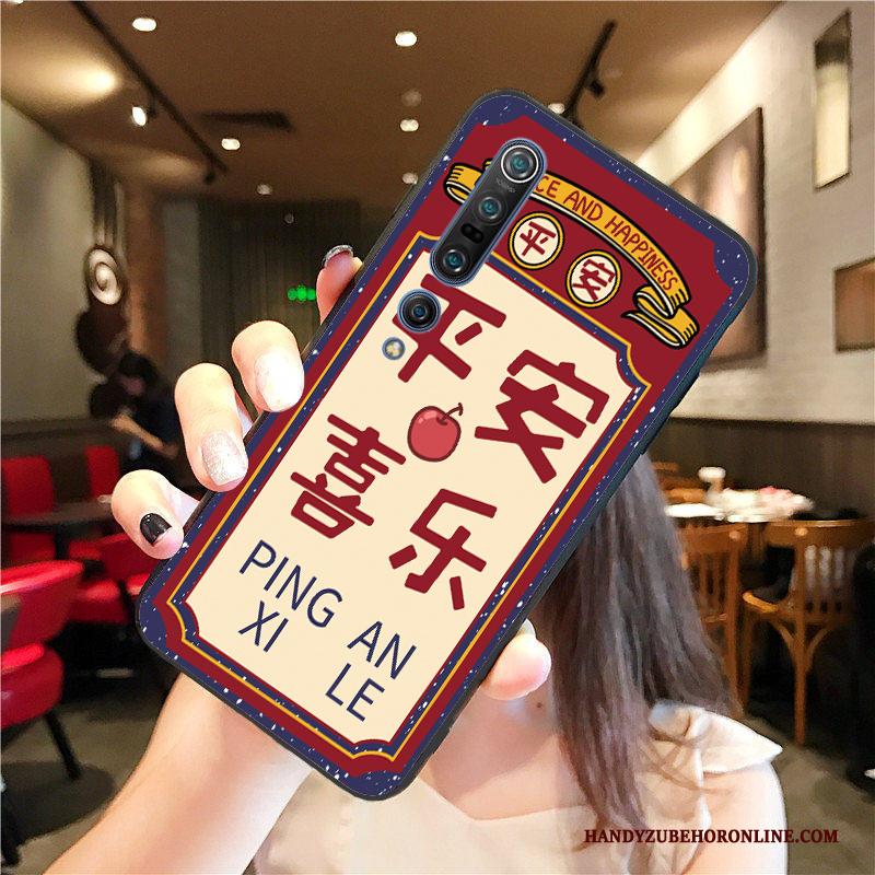 Xiaomi Mi 10 Pro Hoesje Schrobben Zacht Mini Bescherming Trend Geel Rat
