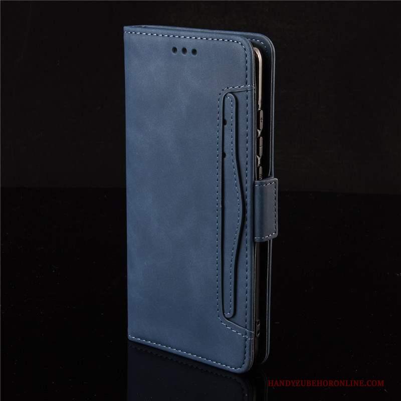 Xiaomi Mi 10 Pro Kaart Folio Hoesje Telefoon Rood Mini Leren Etui Bescherming