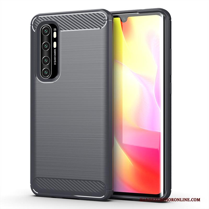 Xiaomi Mi Note 10 Lite Anti-fall Zacht Hoesje Mini Grijs Bescherming Patroon