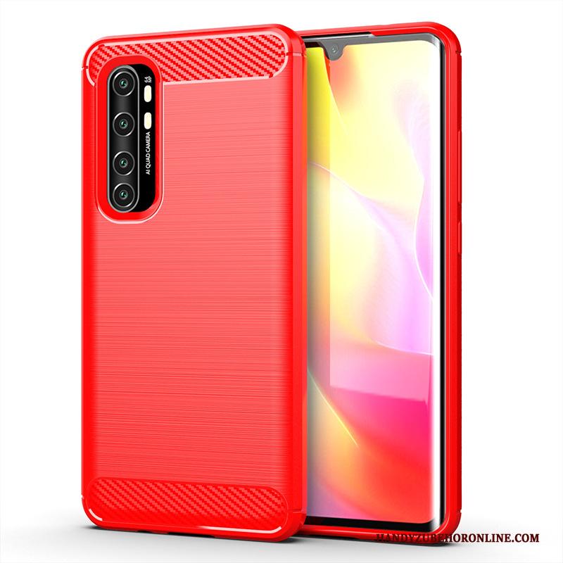 Xiaomi Mi Note 10 Lite Anti-fall Zacht Hoesje Mini Grijs Bescherming Patroon