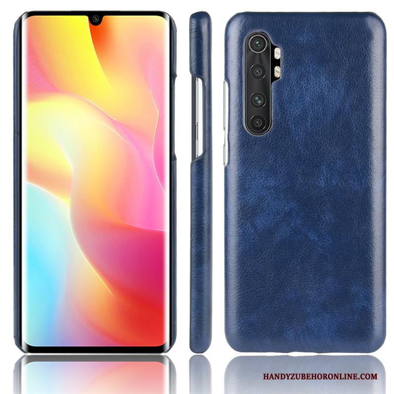 Xiaomi Mi Note 10 Lite Bescherming Jeugd Soort Aziatische Vrucht Mini Hoesje Telefoon Blauw Patroon