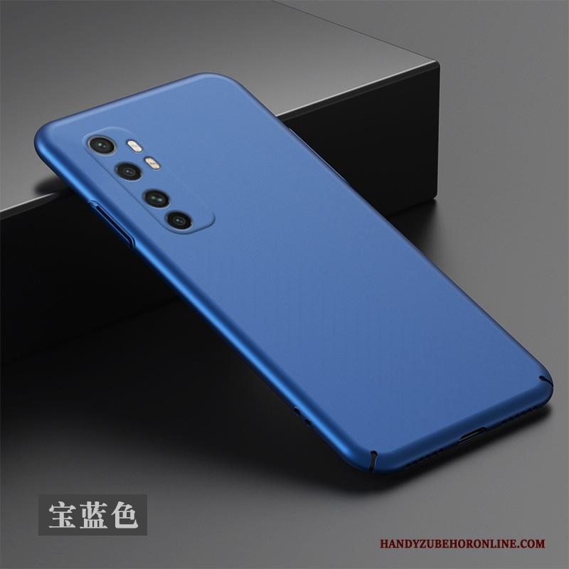 Xiaomi Mi Note 10 Lite Hoesje Goud Zwart Mini Schrobben Telefoon Hard