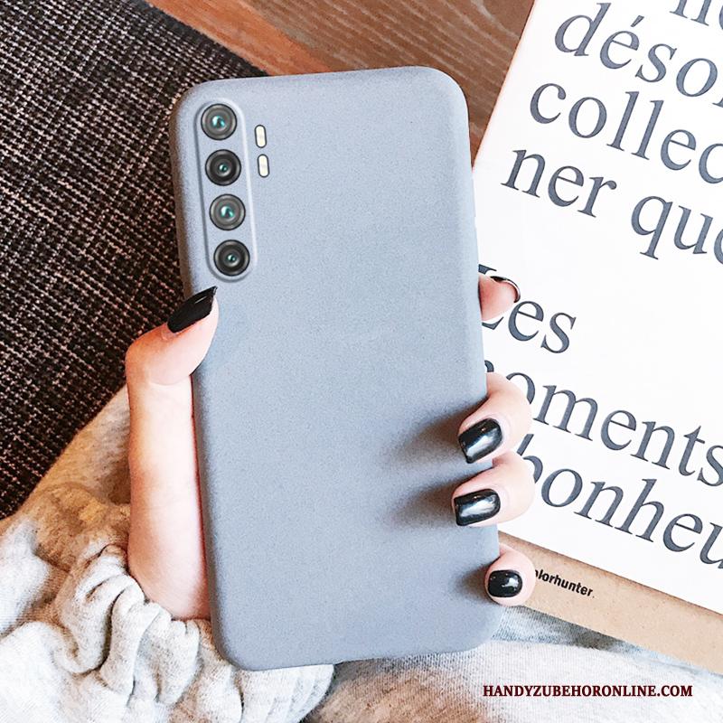 Xiaomi Mi Note 10 Lite Hoesje Telefoon Grijs Anti-fall Bescherming All Inclusive Zacht Siliconen