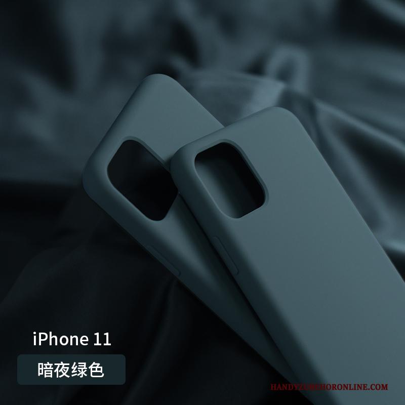 iPhone 11 Anti-fall Net Red Geel Zacht Hoesje Telefoon Nieuw Siliconen