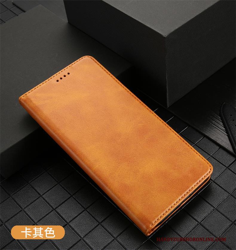 iPhone 11 Bescherming Kaart Zwart Anti-fall Leren Etui All Inclusive Hoesje Telefoon