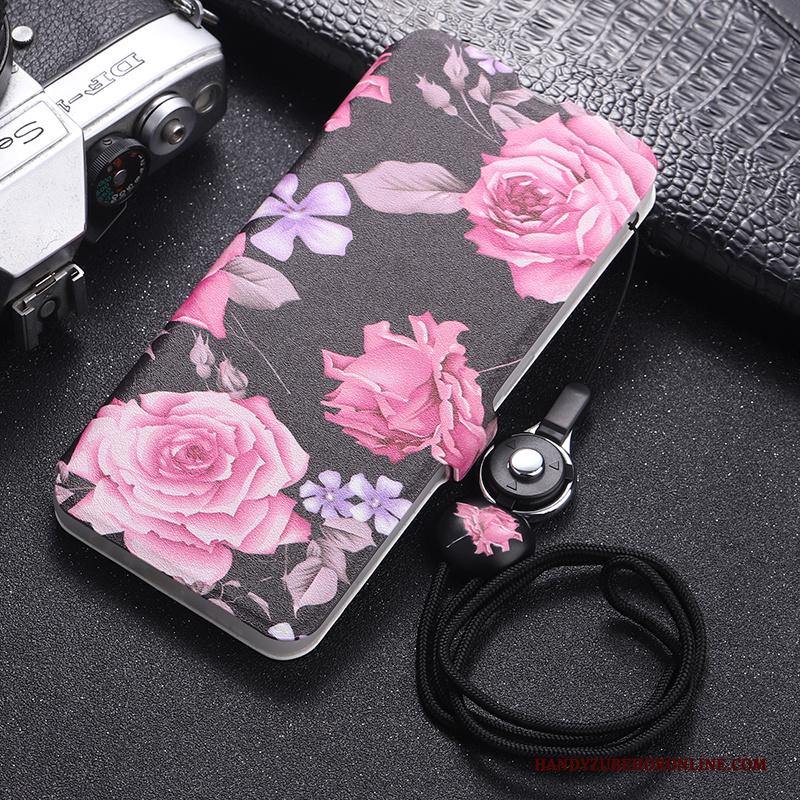 iPhone 11 Hoes Bescherming Hoesje Telefoon Siliconen Purper Clamshell Leren Etui