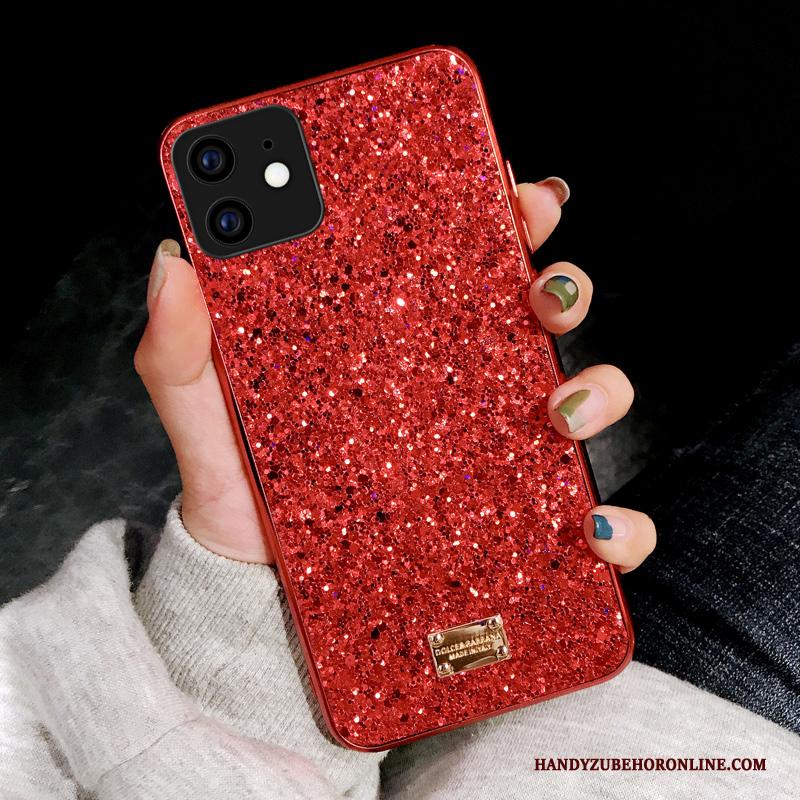 iPhone 11 Hoesje Persoonlijk All Inclusive Roze Helder Trendy Merk Blauw Net Red