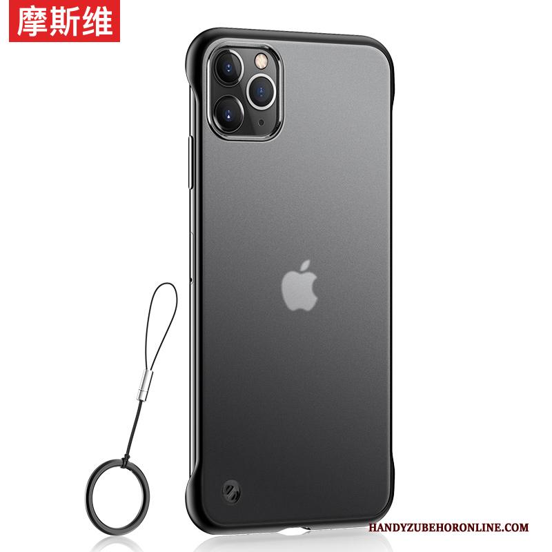 iPhone 11 Pro Anti-fall Schrobben Dun Omlijsting Trendy Merk Hoesje Telefoon Net Red