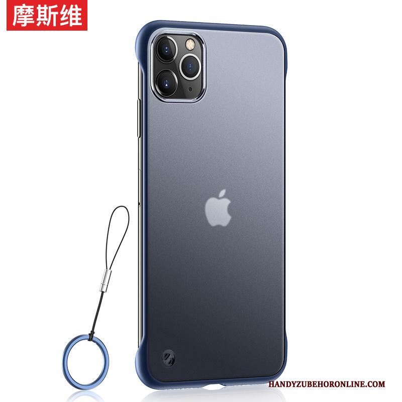 iPhone 11 Pro Anti-fall Schrobben Dun Omlijsting Trendy Merk Hoesje Telefoon Net Red