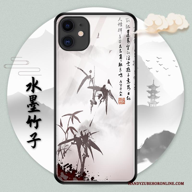 iPhone 11 Pro Bescherming Hoes Landschap Chinese Stijl Scheppend Persoonlijk Hoesje