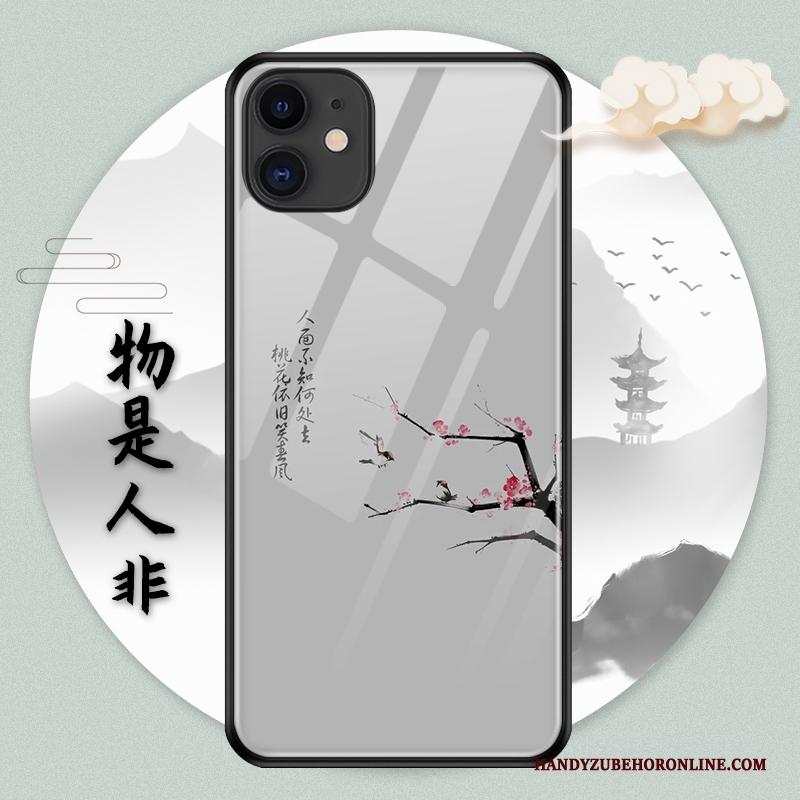 iPhone 11 Pro Bescherming Hoes Landschap Chinese Stijl Scheppend Persoonlijk Hoesje