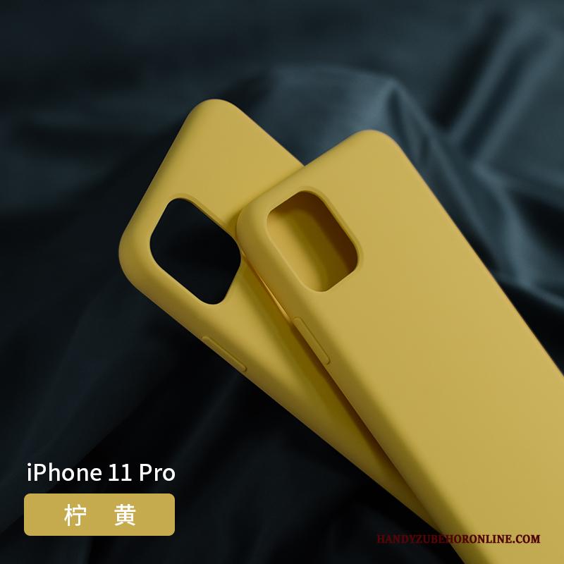 iPhone 11 Pro Bescherming Purper Zacht Donkergroen Hoesje Telefoon Net Red Nieuw
