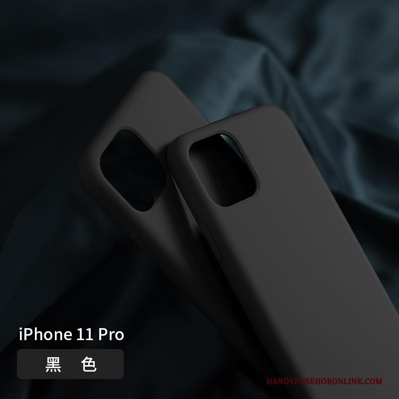iPhone 11 Pro Bescherming Purper Zacht Donkergroen Hoesje Telefoon Net Red Nieuw