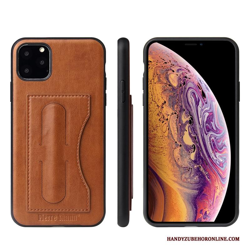 iPhone 11 Pro Hoes Kaart Explosiebescherming All Inclusive Hoesje Telefoon Zwart Mobiele Telefoon