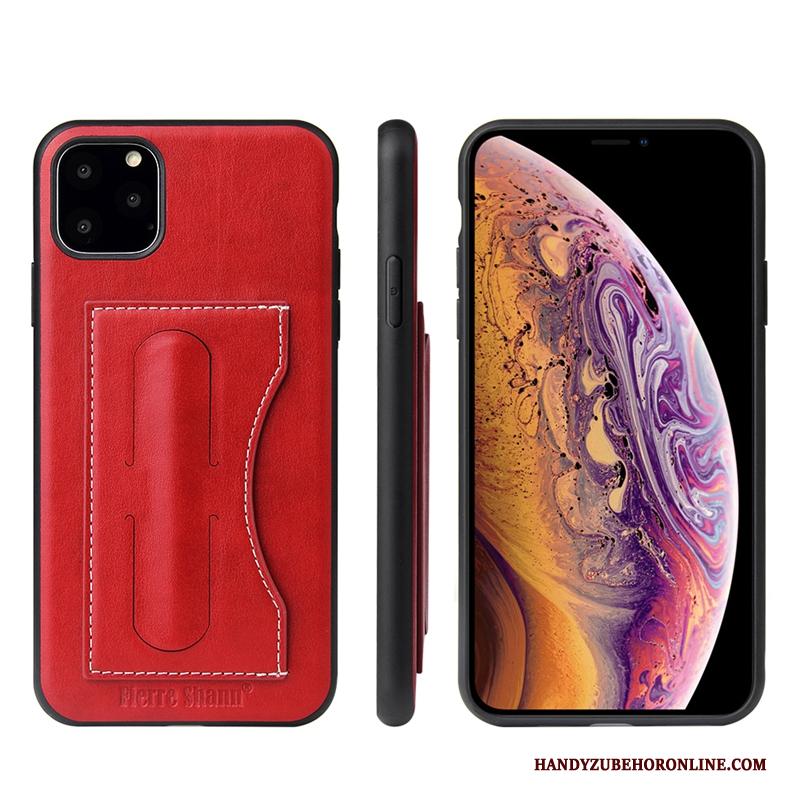 iPhone 11 Pro Hoes Kaart Explosiebescherming All Inclusive Hoesje Telefoon Zwart Mobiele Telefoon