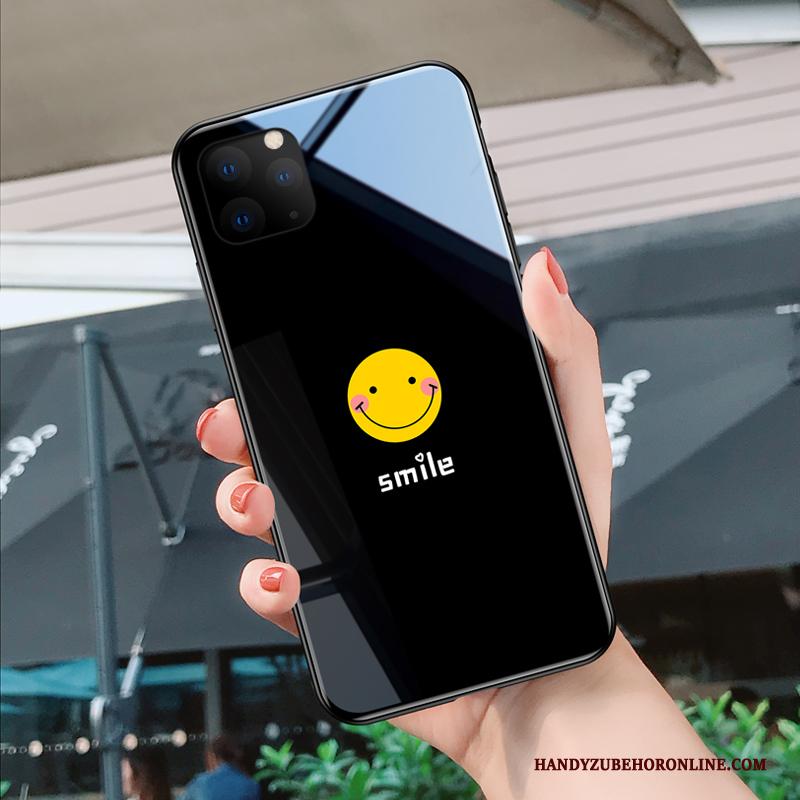 iPhone 11 Pro Hoesje Zacht Zwart Mode Lovers Siliconen Hoes Mooie