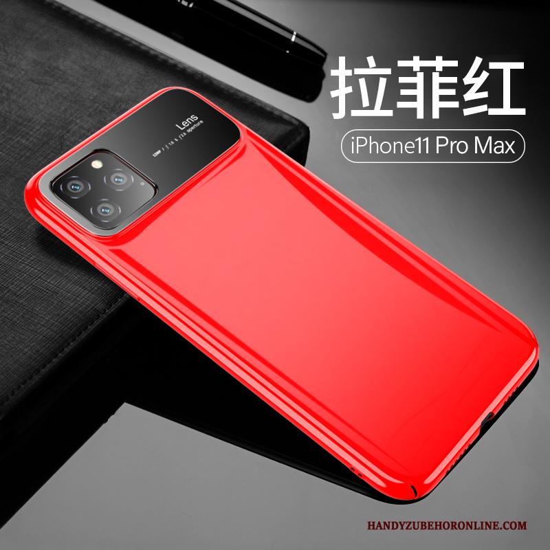 iPhone 11 Pro Max Hoesje Telefoon Anti-fall Glas High End Net Red Trendy Merk Dun