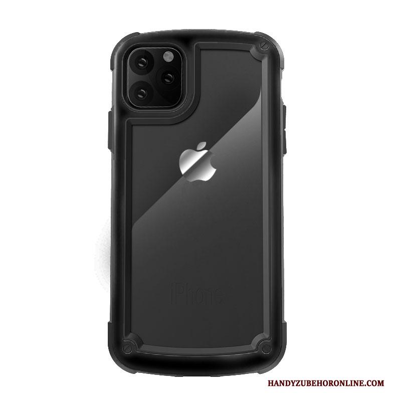 iPhone 11 Pro Max Net Red Anti-fall Hoes Bescherming Hoesje Telefoon Persoonlijk Siliconen