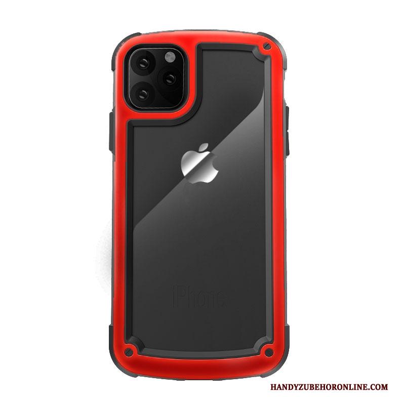 iPhone 11 Pro Max Net Red Anti-fall Hoes Bescherming Hoesje Telefoon Persoonlijk Siliconen
