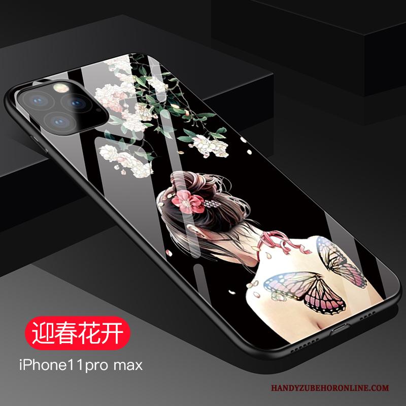 iPhone 11 Pro Max Siliconen Hoes Dun Nieuw Anti-fall Hoesje Telefoon Persoonlijk