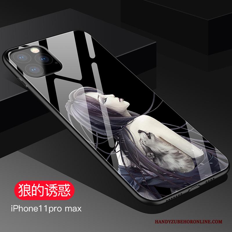 iPhone 11 Pro Max Siliconen Hoes Dun Nieuw Anti-fall Hoesje Telefoon Persoonlijk