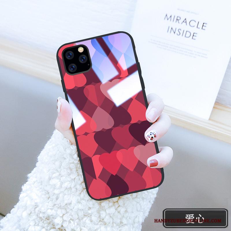 iPhone 11 Pro Persoonlijk Dun Trendy Merk Net Red Spiegel Hoesje Telefoon Anti-fall