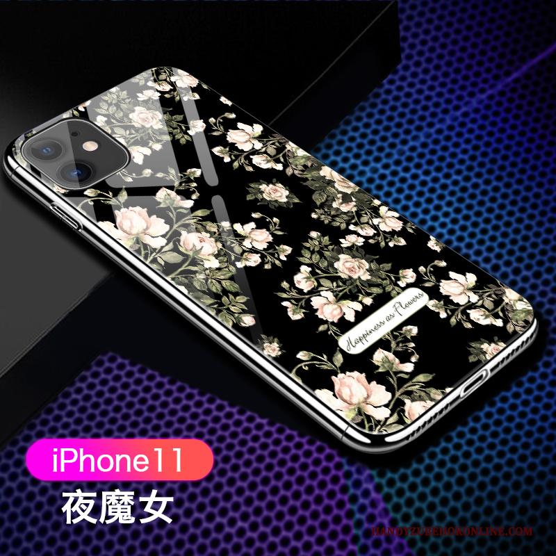 iPhone 11 Purper High End Hoesje Telefoon Doorzichtig Siliconen Plating Dun