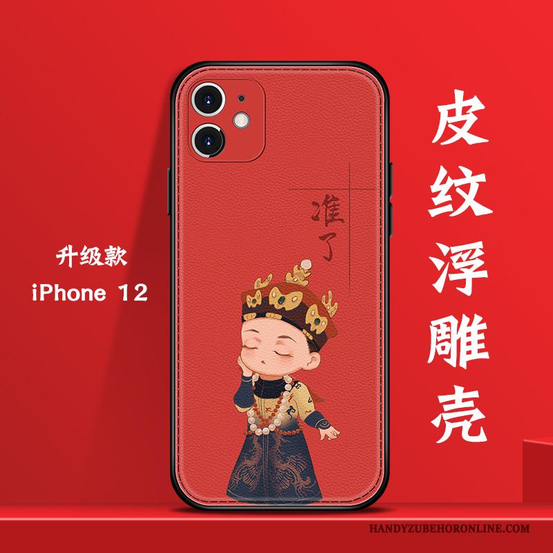 iPhone 12 Hoesje Chinese Stijl Scheppend Groen Trend Persoonlijk Net Red Nieuw