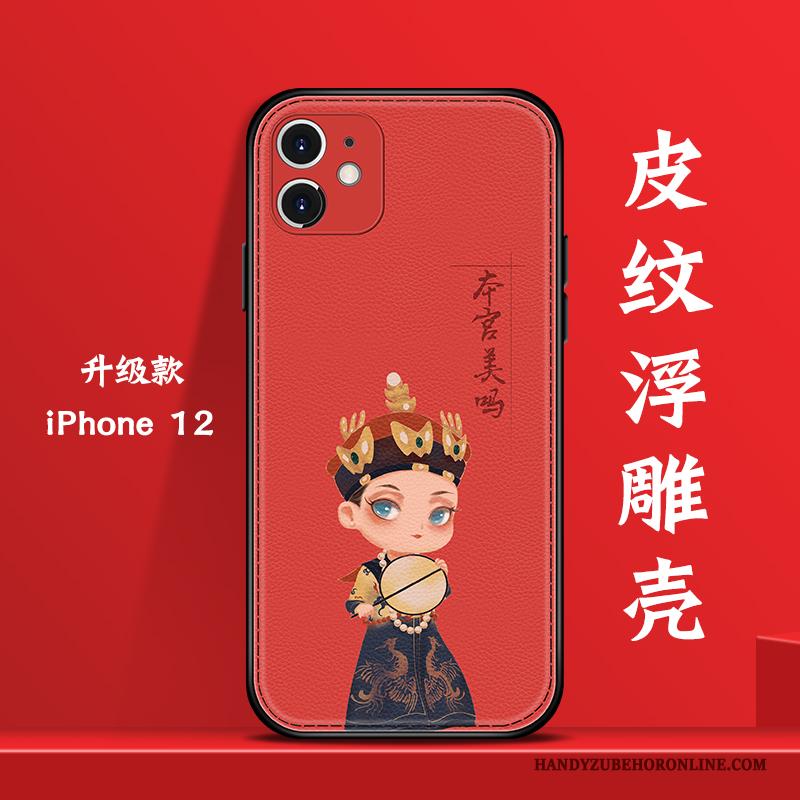 iPhone 12 Hoesje Chinese Stijl Scheppend Groen Trend Persoonlijk Net Red Nieuw