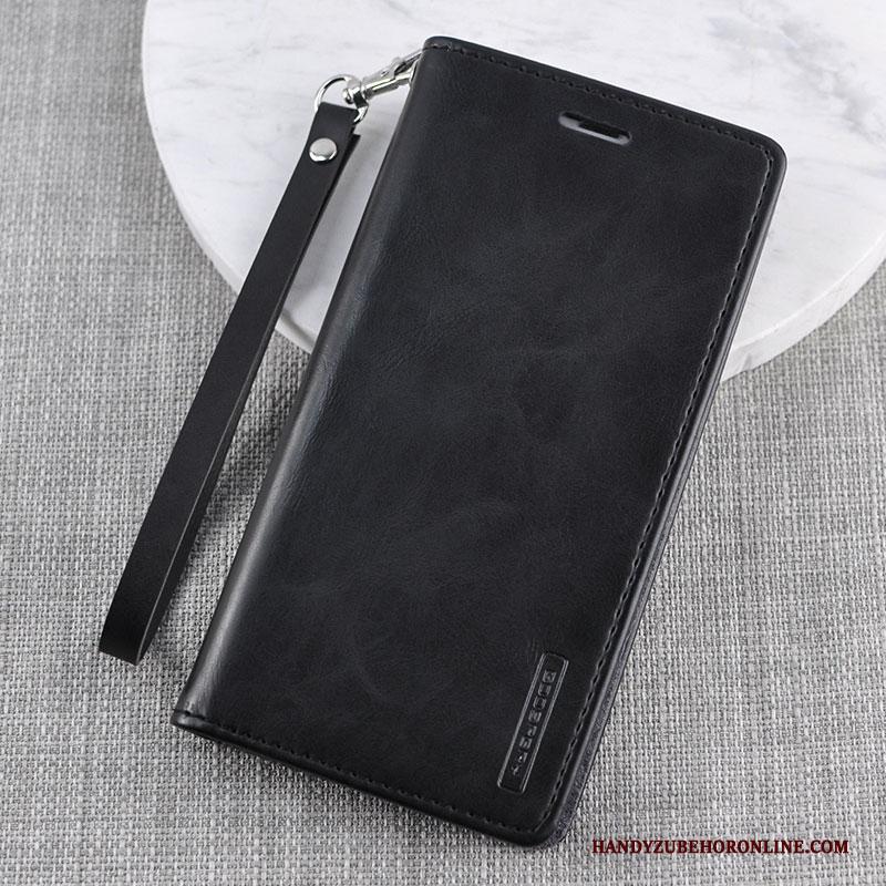 iPhone 12 Hoesje Leren Etui Portemonnee Bescherming Siliconen Anti-fall All Inclusive Zacht