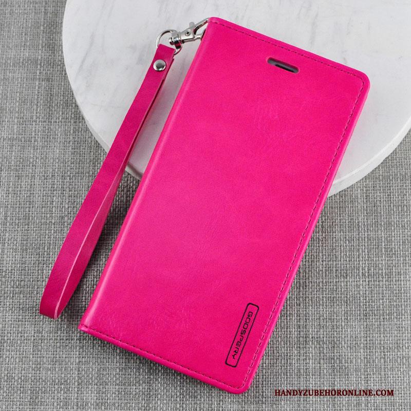 iPhone 12 Hoesje Leren Etui Portemonnee Bescherming Siliconen Anti-fall All Inclusive Zacht