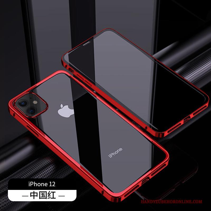 iPhone 12 Hoesje Persoonlijk Dun Bescherming Luxe Omkeerbaar Hoes Trendy Merk
