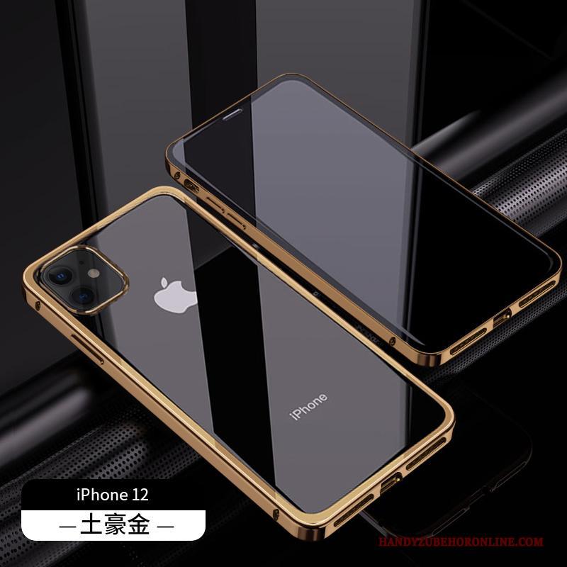 iPhone 12 Hoesje Persoonlijk Dun Bescherming Luxe Omkeerbaar Hoes Trendy Merk