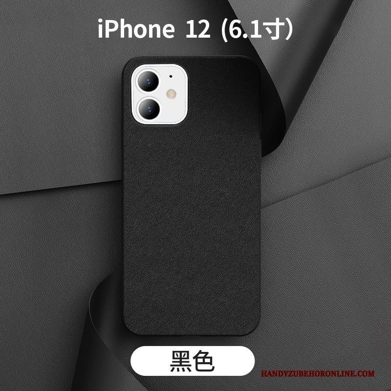 iPhone 12 Leren Etui Nieuw Bedrijf Hoes Anti-fall Hoesje Telefoon All Inclusive